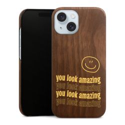 Wooden Slim Case walnut