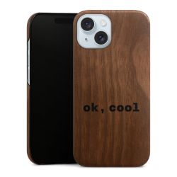 Wooden Slim Case walnut