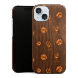 Wooden Slim Case walnut