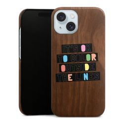 Wooden Slim Case walnut