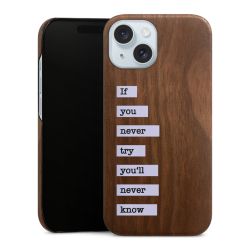 Wooden Slim Case walnut