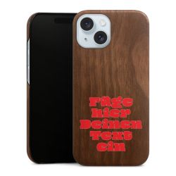 Holz Slim Case Walnuss