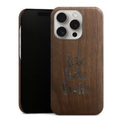 Holz Slim Case Walnuss