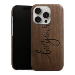 Wooden Slim Case walnut