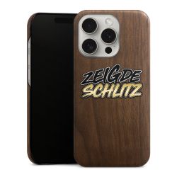 Holz Slim Case Walnuss