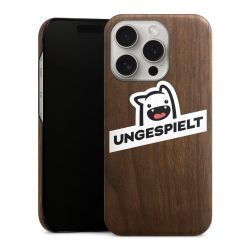 Holz Slim Case Walnuss