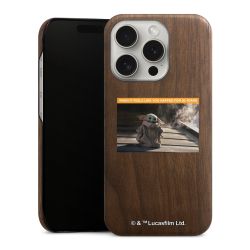 Wooden Slim Case walnut