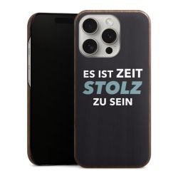 Holz Slim Case Walnuss