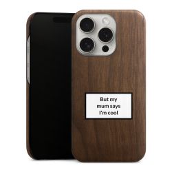 Wooden Slim Case walnut