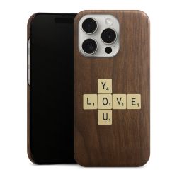 Wooden Slim Case walnut