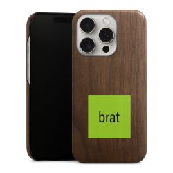 Wooden Slim Case walnut