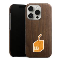 Wooden Slim Case walnut