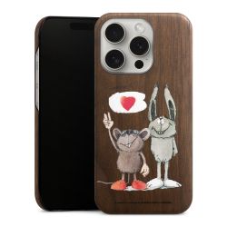 Wooden Slim Case walnut