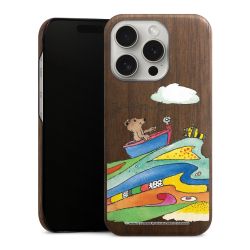 Wooden Slim Case walnut