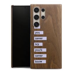 Wooden Slim Case walnut