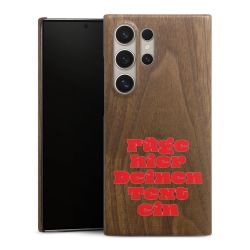 Holz Slim Case Walnuss