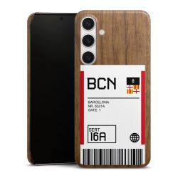 Holz Slim Case Walnuss