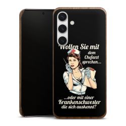 Holz Slim Case Walnuss