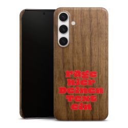 Holz Slim Case Walnuss