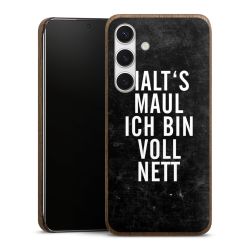 Holz Slim Case Walnuss