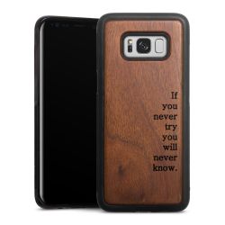 Holz Hard Case Walnuss