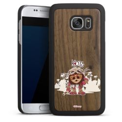 Holz Hard Case Walnuss