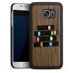 Holz Hard Case Walnuss