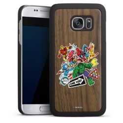 Holz Hard Case Walnuss