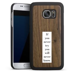 Holz Hard Case Walnuss