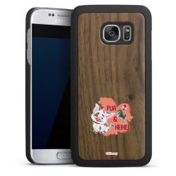 Holz Hard Case Walnuss