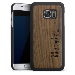 Holz Hard Case Walnuss