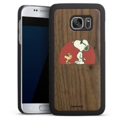 Holz Hard Case Walnuss