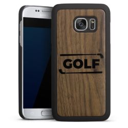 Holz Hard Case Walnuss