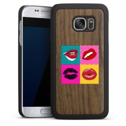 Holz Hard Case Walnuss