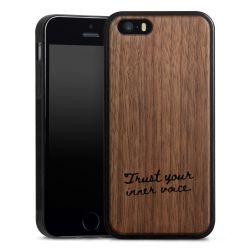 Holz Hard Case Walnuss