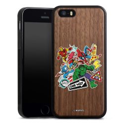 Holz Hard Case Walnuss