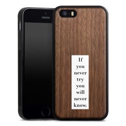 Holz Hard Case Walnuss