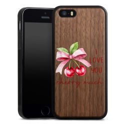 Holz Hard Case Walnuss