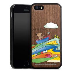 Holz Hard Case Walnuss