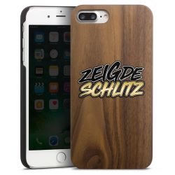 Holz Hard Case Walnuss