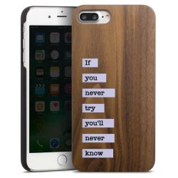 Holz Hard Case Walnuss