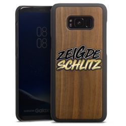 Holz Hard Case Walnuss