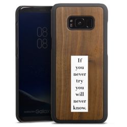 Holz Hard Case Walnuss