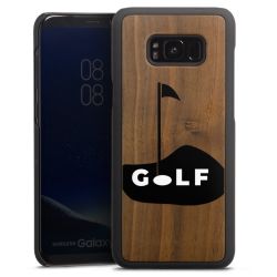 Holz Hard Case Walnuss