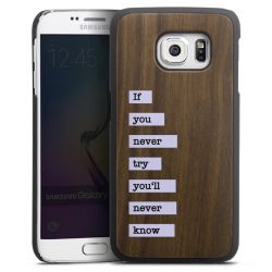 Holz Hard Case Walnuss