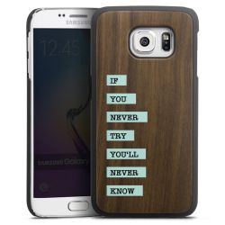 Holz Hard Case Walnuss