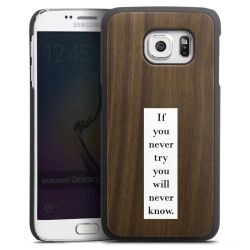 Holz Hard Case Walnuss