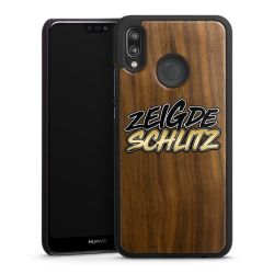 Holz Hard Case Walnuss