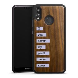 Holz Hard Case Walnuss