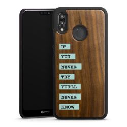 Holz Hard Case Walnuss